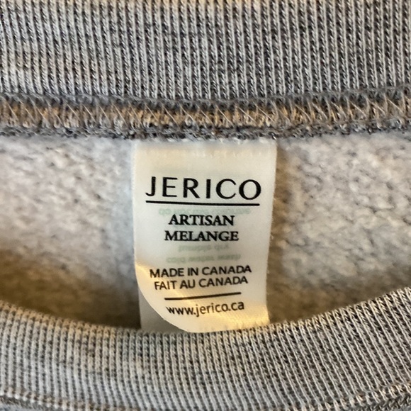 Grey Heather Women’s Size M sweatshirt with “Dance Records” print in black. - Picture 3 of 6